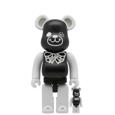Medicom BE@RBRICK x Freemasonry Fragment Design Black 100