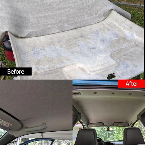 Headliner Fabric Automative Roof Lining DIY Replacement Repair Foam Backing