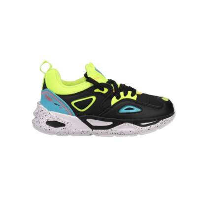 

Кроссовки Puma Trc Blaze Glxy2 для девочек, размер 13,5 м, повседневная обувь 386003-03, Black;green, Puma Trc Blaze Glxy2 Youth