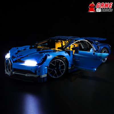 Lego bugatti hotsell light kit instructions