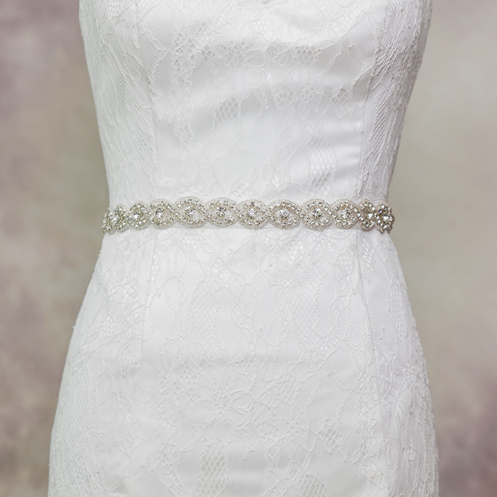 beaded wedding dress belt