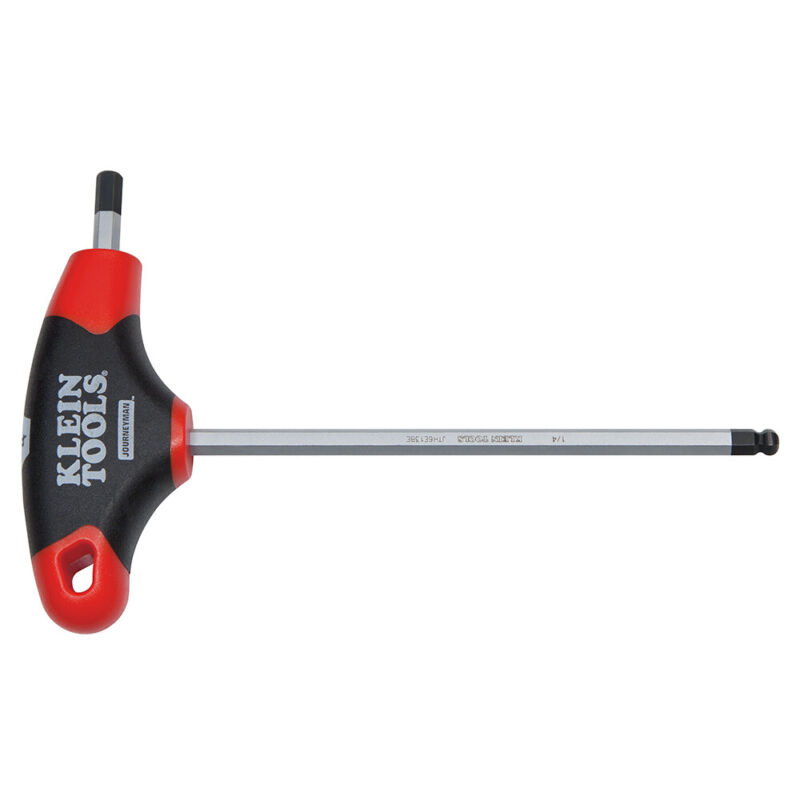 Klein Tools Jth6e06be 3/32-inch Ball End Hex Key With T-handle, 6-inch