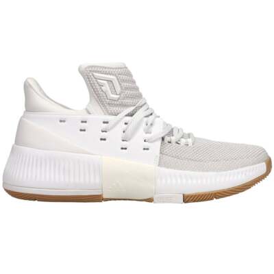 

Adidas Dame 3 Баскетбольные мужские кроссовки Размер 10 D Спортивная обувь BW0323, Grey;white, adidas Dame 3 Basketball