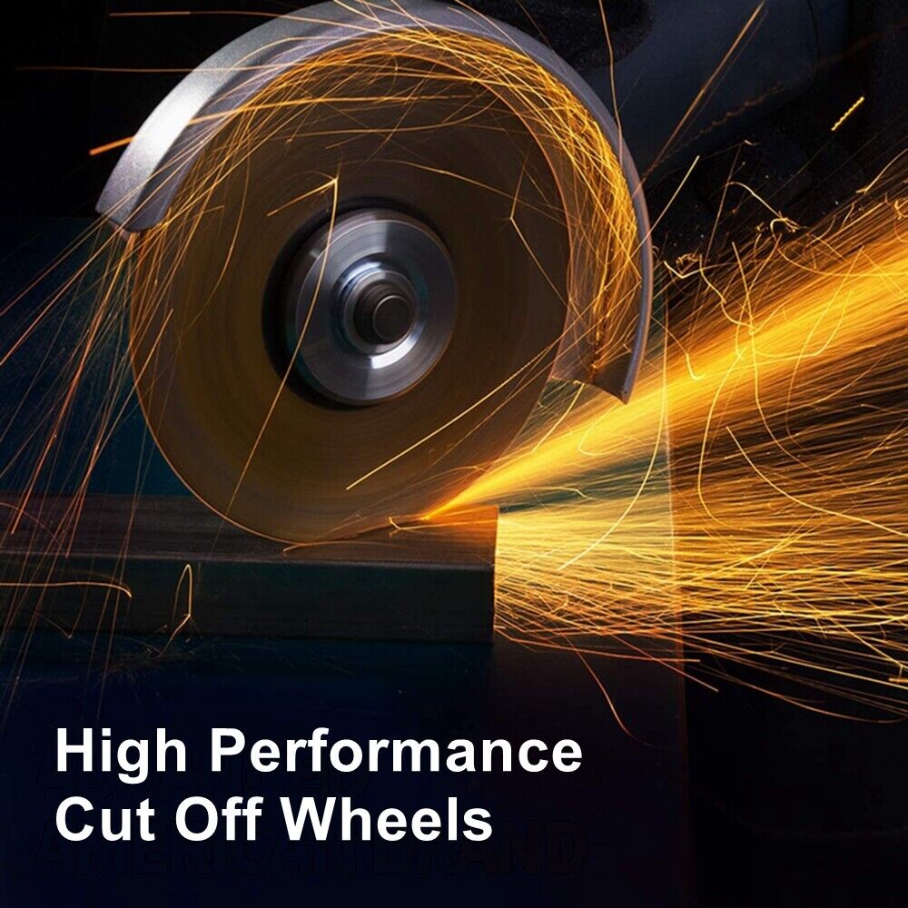 50 Pack Cut Off Wheels 4-1/2" Metal & Stainless Steel Angle Grinder Cutting Disc