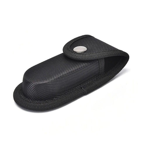 4Pcs/set Hard Boxed Reinforced Nylon Belt Sheath for 5" Folding Knife Black USA