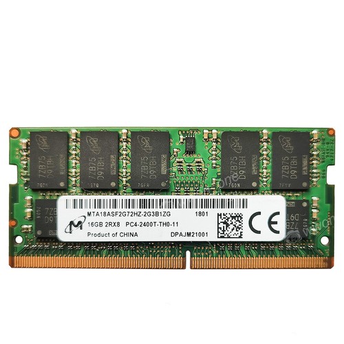 Micron 32GB 2X16GB 2Rx8 PC4-19200 DDR4 2400MHz 260P 1.2V ECC