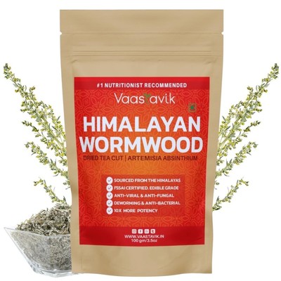 Vaastavik Himalayan Sourced Wormwood Tea 100g Free Shipping World Wide