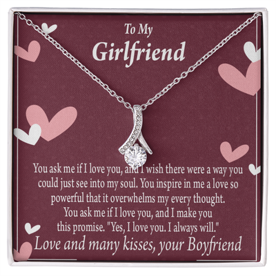 Necklace for my girlfriend deals