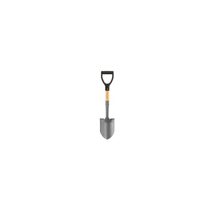 Bon Tool Mini Round Point Shovel 19 in Wood Handle General Purpose Steel Blade