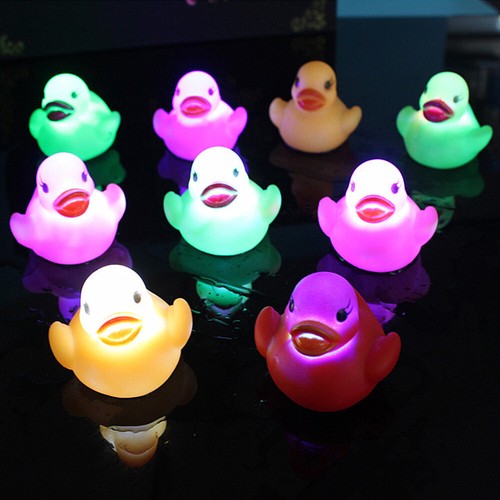light up rubber duck