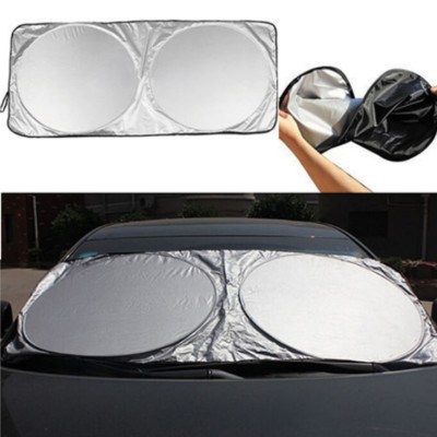 Best Folding Jumbo Front Car Window Sun Shade Auto Visor Windshield Block Cover