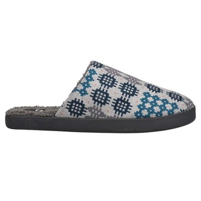 

TOMS Harbour Scuff Мужские повседневные тапочки серого цвета 10017343T, Grey, TOMS Harbor Scuff