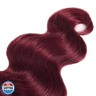 #99J Burgundy Bundles Human Hair Wine Red Body Wave Bundles 16 18 20 Inch Unprocessed Brazilian Virgin Hair 3 Bundle 50 Gram Per Bundle Deals Quick Weave Hair Extensions