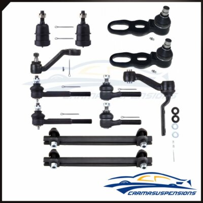 12pcs Front Tie Rod Ends Ball Joints For Lincoln Town Car Marquis Crown Victoria