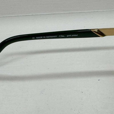 CAZAL SUNGLASSES CAZAL 9109 003 61 15 140 OLIVE GOLD MAT BROWN GRADIENT LENS 100% AUTH