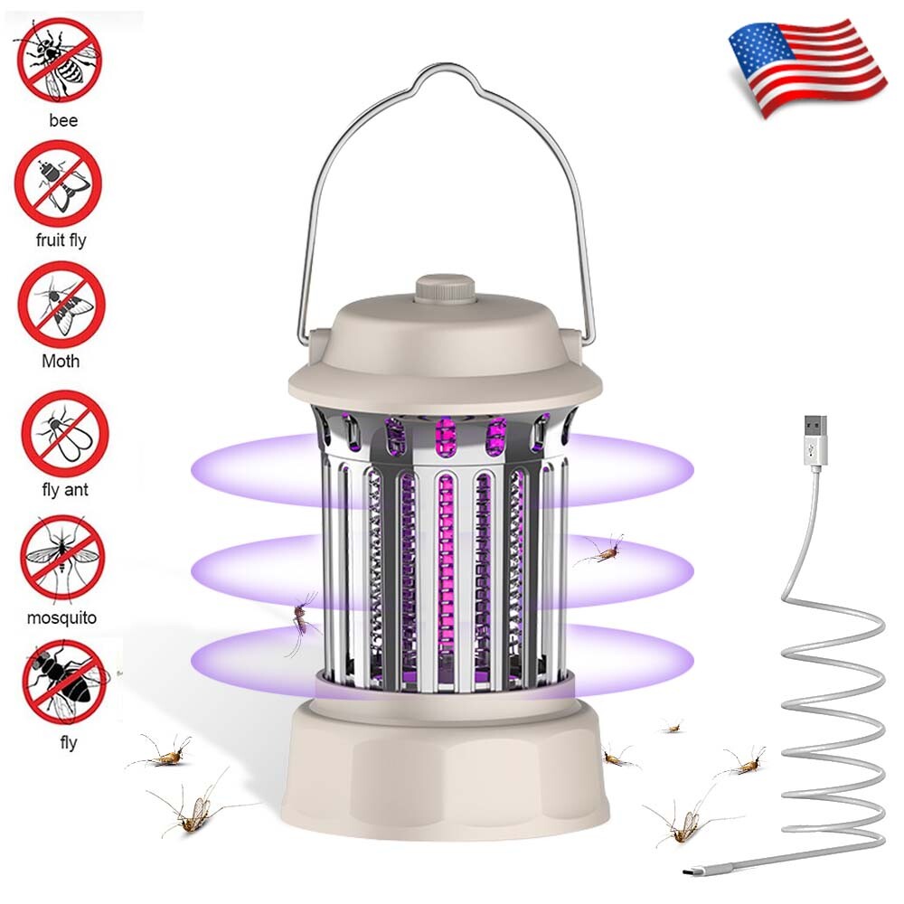 Electric Fly Bug Zapper Mosquito Killer Insect Trap LED Ligh