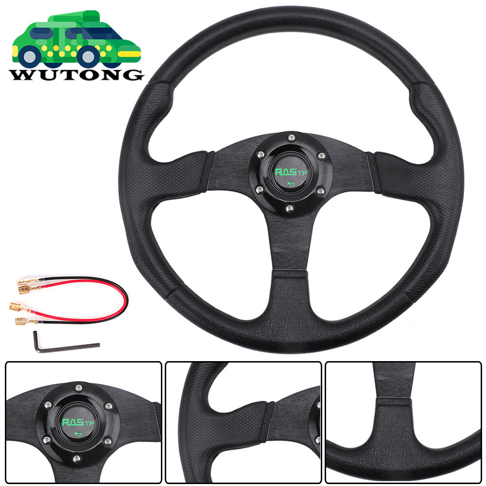 Cart Steering Wheel For Ezgo Txt Rxv Club Car Ds Precedent Yamaha Black