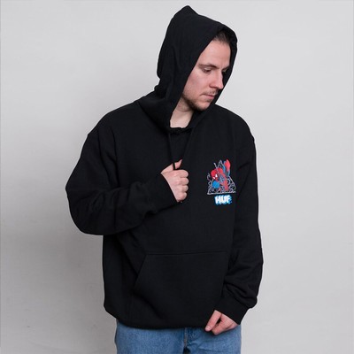 

HUF x MARVEL Spider-Man Thwip Triangle Pullover Hoodie Men черный