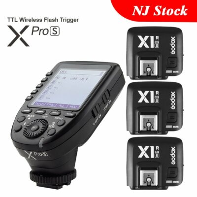 Godox XPro-S 2.4G TTL Camera Flash Transmitter X1R-S Monolight Receiver for Sony