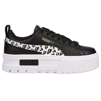 

Кроссовки Puma Mayze Wild Platform Youth Boys Size 6 M Повседневная обувь 385696-02, Черный, Puma Mayze Wild Platform Youth