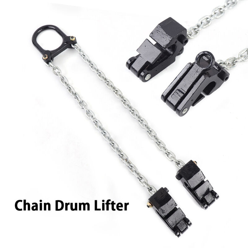 2000 Lbs Chain Drum Lifter Lift Barrel Lifter Vertical Hoist G80 Lifting Chain 