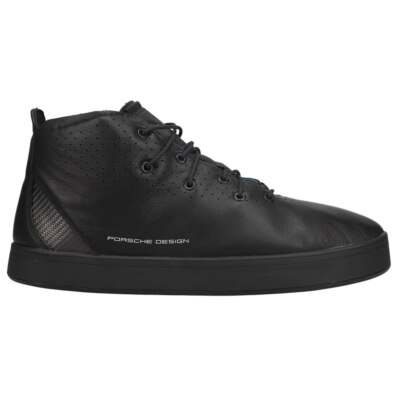 

Puma 339822-01 Мужские кроссовки Porsche Design Meister High Lace Up Sneakers Shoes Casual, Черный, Puma Porsche Design Meister High Lace Up