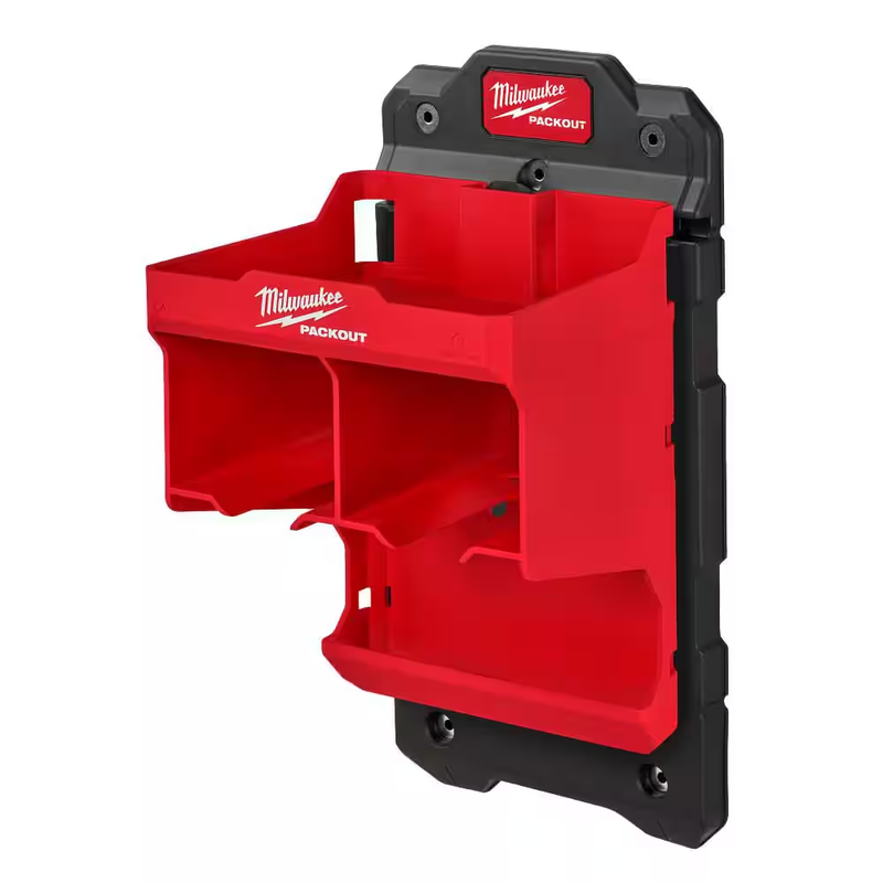 Milwaukee PACKOUT Tool Station Wall Mount Power Tool Holder Organizer Rack