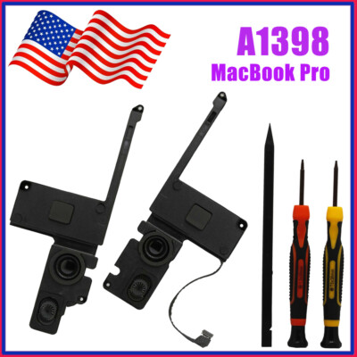 Left+Right Loud Speaker For MacBook Pro Retina 15'' A1398 2012 2013 2014 2015