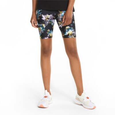 Шорты Puma Crystal Galaxy High Waisted Womens Black Casual 533596-01