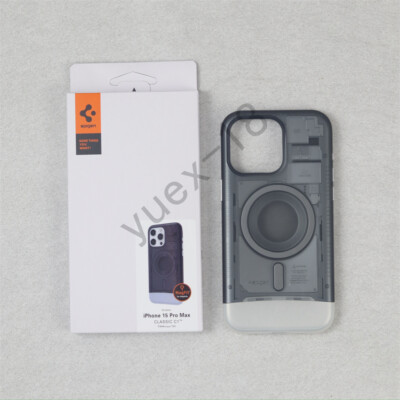 New Spigen Classic C1 MagFit Case For Apple iPhone 13Pro/14Pro/15Pro/15Pro Max