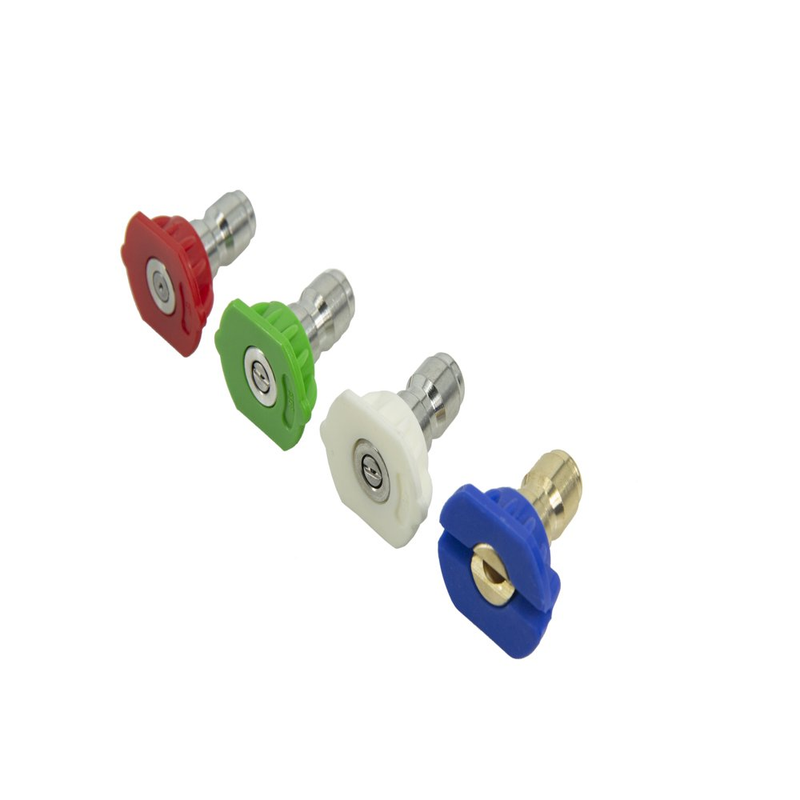 Hyper Tough Replacement Nozzles Fit Most Brand Power Washer, 4 Colors