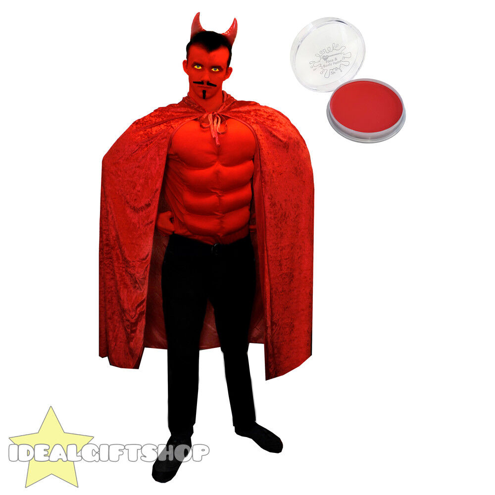 Devil Adult Costume Muscle Chest Devil Adult Costume Muscle Chest