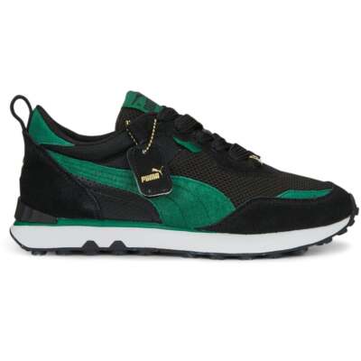 

Puma Rider Fv Archive Remastered Мужские черные кроссовки на шнуровке Повседневная обувь 39119, Черный, Puma Rider Fv Archive Remastered Lace Up