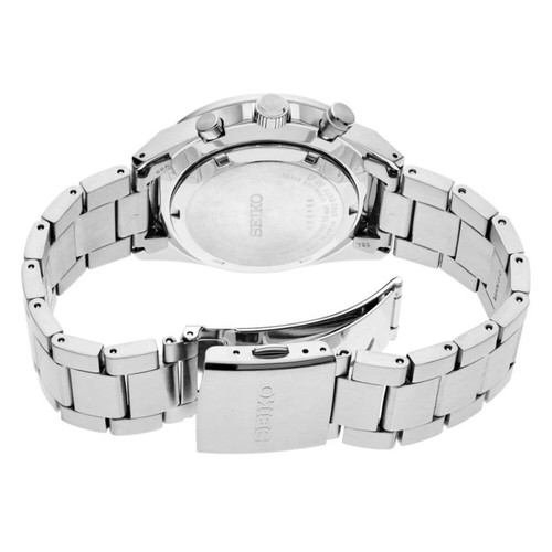 Pre-owned Seiko Selection Chronograph Quartz Watch Ssb405p1 Usus