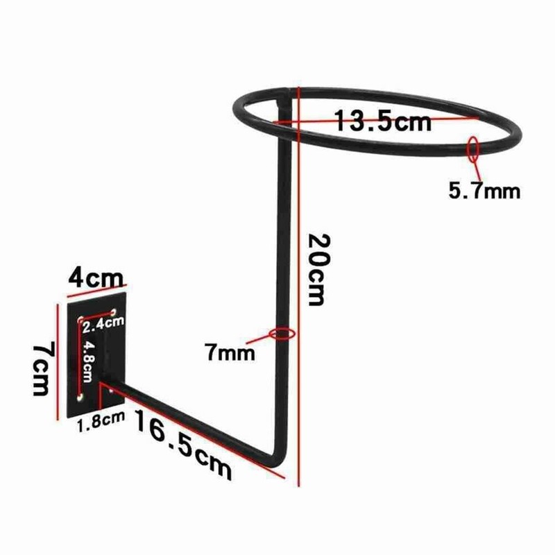 Wall Mount Helmet Stand Display Motorcycle Helmet Wall Mount Hook Display Rack