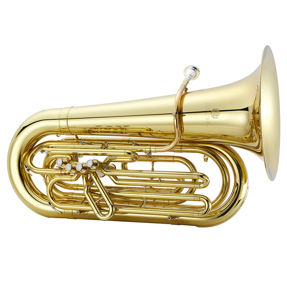 Jupiter JTU1010 Intermediate Level Lacquer Key of BBb 4 Valve Tuba w/ Case