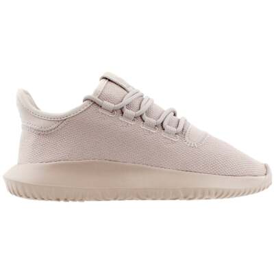 adidas Tubular Shadow Lace Up Молодежные серые кроссовки для мальчиков Повседневная обувь BZ0335