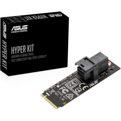 ASUS HYPER KIT M.2 TO MINI SAS HD for 2.5'' NVMe SSD ADAPTER CARD/BOARD