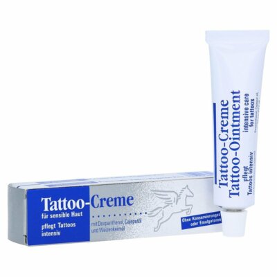 Tattoo Creme Pegasus Pro 25ml mit Cajeputöl für sensible Haut Nachsorge Pflege