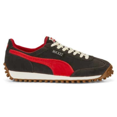 Puma Rocket Be Mine Valentine's Day Lace Up  Mens Black Sneakers Casual Shoes 39