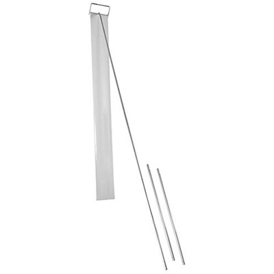 Premium Easy-to-Use Rooftop Snow Removal Tool 30-FT Handle, 15-FT Slide 18-in