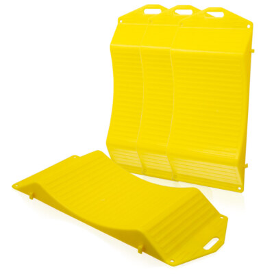 Reifenschoner Reifenschutz Reifenunterlage Standplatten Reifenwiegen 4x BITUXX