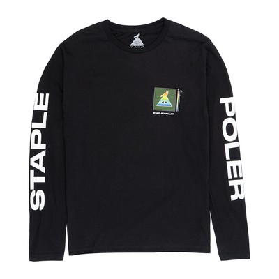 

Мужская футболка Poler x Staple Globo Pigeon LS Lifestyle черный, Poler x Staple Globo Pigeon LS Lifestyle T-Shirt