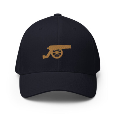 Arsenal Highbury Minimalist Gold Edition Structured Cap Soccer Football Hat