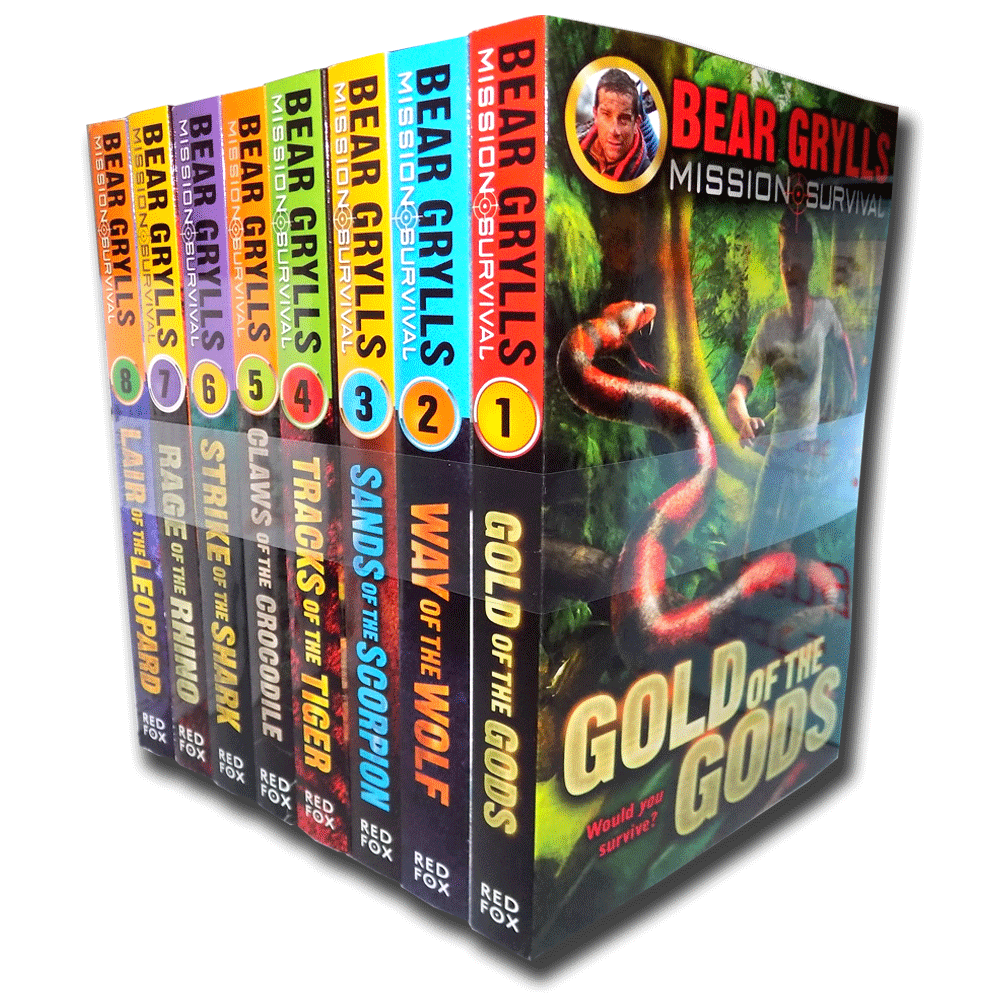 Bear Grylls Mission Survival Collection 8 Books Set 1 - 8 ...