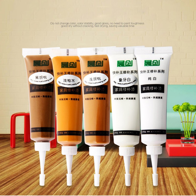 Solid Color Diy Wood Furniture Refinishing Paint Paste Repair Pen