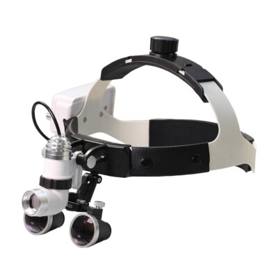 Dental Magnifying Glass 3.5X Magnification LED Headlight Surgical Spotlight