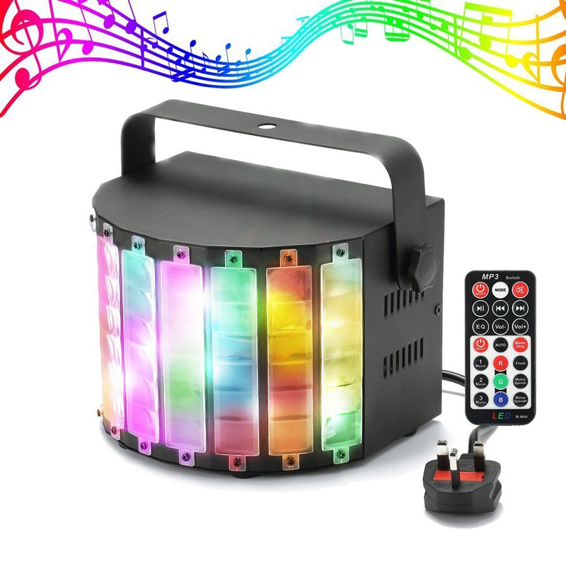 DJ Light,GLIME 9 Color 18W Bluetooth Disco Lights RGB Effect Stage Lighting LED