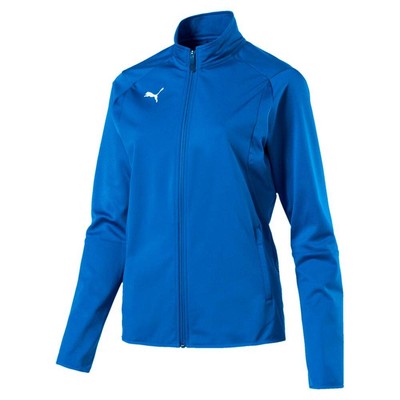 

Puma Liga Full Zip Training Jacket Женская синяя повседневная спортивная верхняя одежда 655689-, Синий, Puma Liga Full Zip Training Jacket