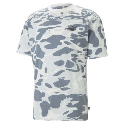 

Puma Summer Splash Camo Футболка с круглым вырезом и коротким рукавом Мужские черные повседневные топы 67, Черный, Puma Summer Splash Camo Crew Neck Short Sleeve T-Shirt